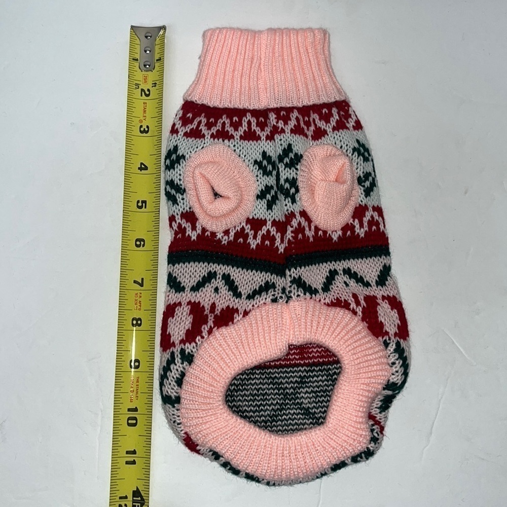 Large pet sweater